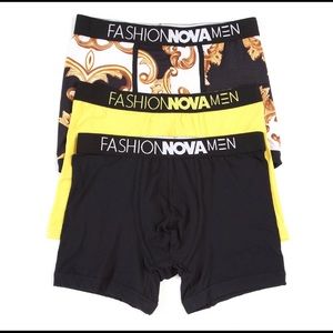 Fashion Nova 3-Pack Boxer Briefs
